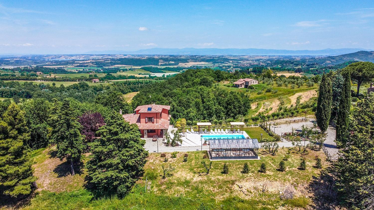 Villa La Pieve Citta della Pieve Exterior photo